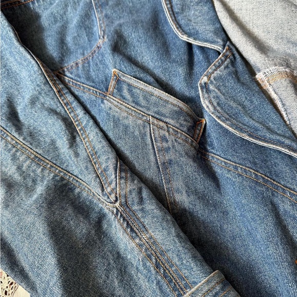 Vintage denim coat/ blazer - Picture 5 of 5